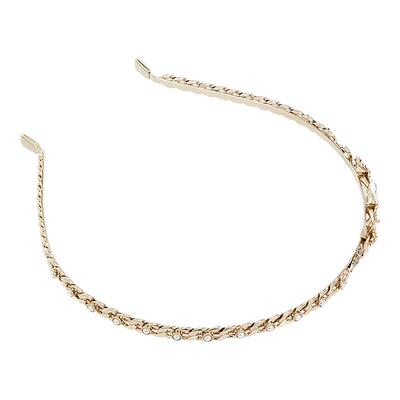 Riotlily/艾特里里湖畔三色堇系列发箍金属感花卉细发箍送女友