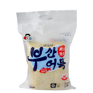小伙子鱼饼2.5kg/袋韩国部队火锅海鲜饼釜山鱼糕韩式甜不辣关东煮
