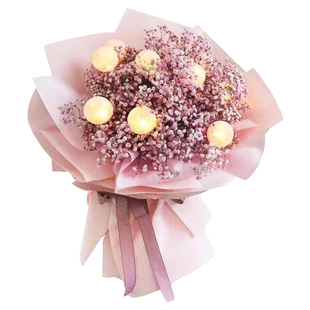 网红糖果灯满天星灯花束包装材料灯球球鲜花干花礼盒包花花艺抖音