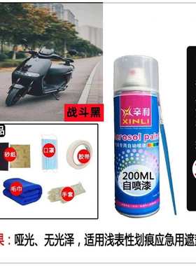 九号补漆笔m95c银色电动车珍珠白自喷漆绿色n70c亮黑专用原厂外壳