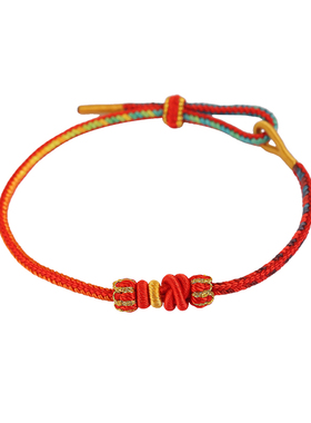 龙结双联结手工手链好运连连