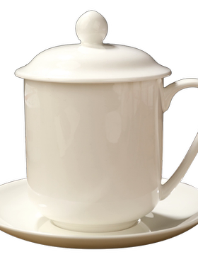 茶杯陶瓷办公杯会议杯介定制logo