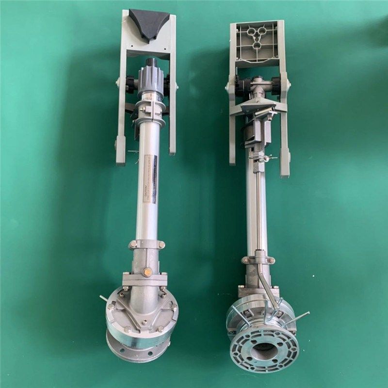 FY50法兰仰角24度43度垂直摇臂喷枪旋转除尘防尘喷嘴煤场砂厂矿场