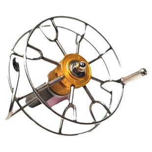 友光不锈钢谷麦鱼竿金属渔线轮鱼轮八卦轮手拨轮高低轮车盘矶钓轮