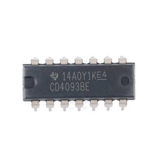 原装正品 直插 CD4093BE PDIP-14 四路2输入与非施密特触发器芯片