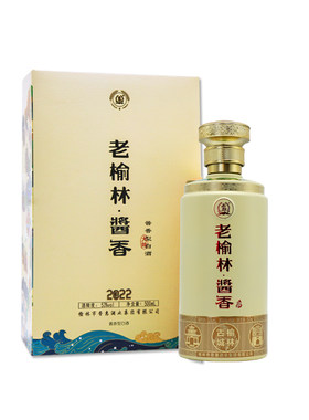 老榆林500mL酱香型53度礼盒白酒
