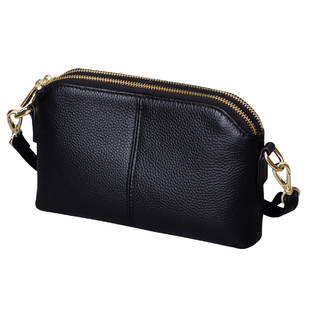真皮女式小包包2026新款手拿单肩斜挎包高级感拉链手机女款手抓包