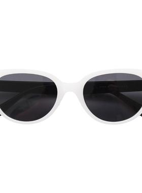 ins韩版粉色偏光猫眼太阳镜高级