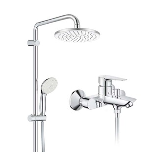 Grohe德国高仪200顶喷淋浴花洒套装家用混水阀淋浴喷头原装进口