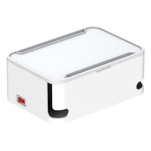 英标多功能收纳盒排插英规快充头PD带USB插线板电源线整理盒家用