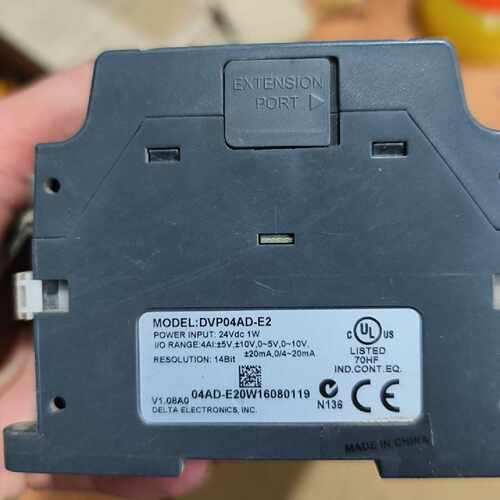 询价台达DVP04AD-E2扩展模块，品，！