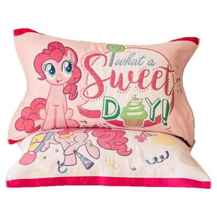 小马宝莉儿童枕巾纯棉a类纱布一对装2025年新款家用枕头巾100全棉