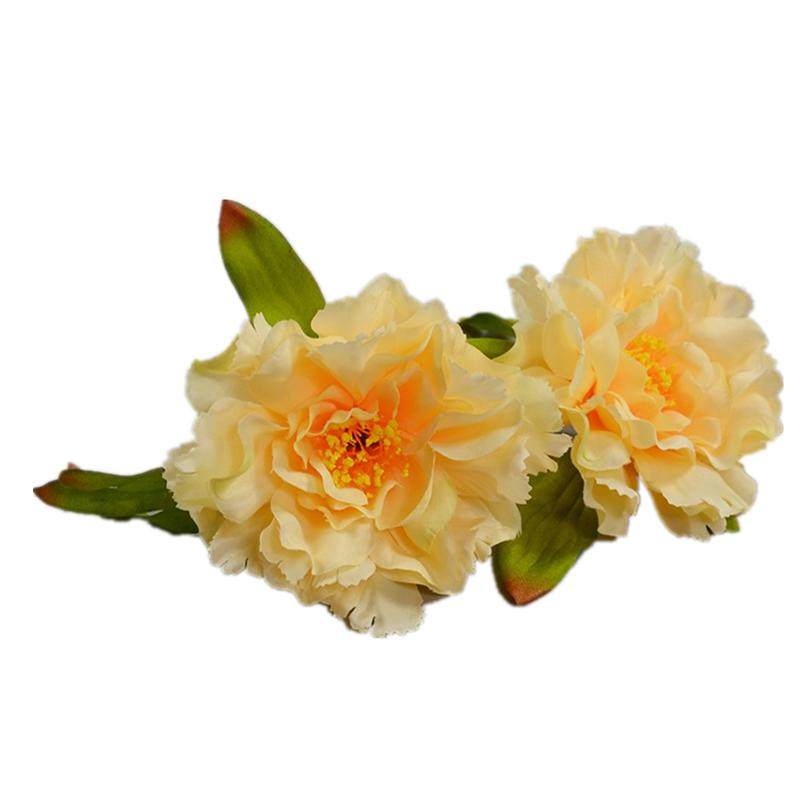 簪花引道指舞花具蹈手丹大演绢花舞蹈朵舞带花牡道拿出蹈具花蹈舞