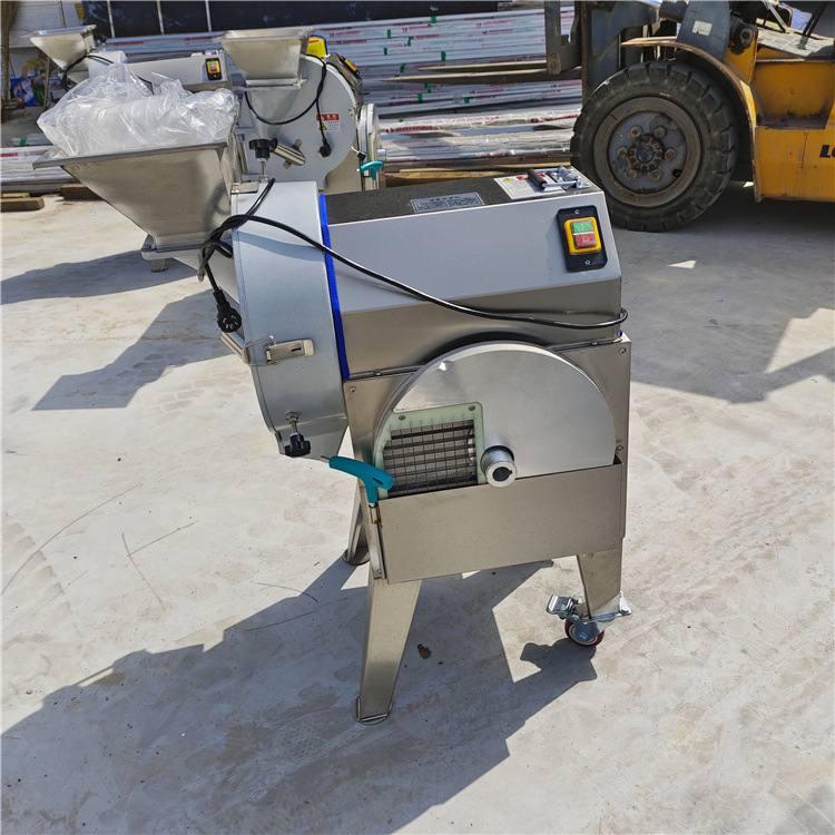 供应不锈钢切菜机 切片机切丝切片机输送带切菜机土豆切片机