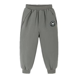 迷你巴拉巴拉男女童拒水羽绒裤2025冬保暖三防