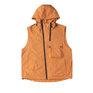 AOGZ机能风户外马甲男女生2026春夏新款斜拉链门襟设计感背心外套