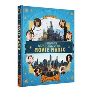 【自营】英文原版  J.K. Rowling’s Wizarding World Movie Magic  JK罗琳的魔法世界 全彩翻翻书电影画册面具