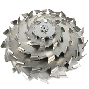 304不锈钢搅拌桨实验室分散盘涂料搅拌机四叶三叶片分散桨 搅拌棒