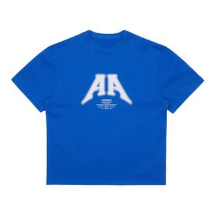 ADERERROR 24SS Nolc logo T恤时尚简约字母印花刺绣短袖宽松休闲