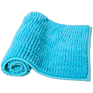 来去定制雪尼尔吸水地垫卫生间浴室地巾地毯家用脚垫卧室门垫机洗