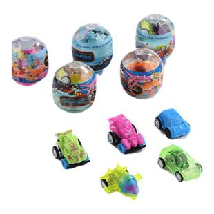 50扭蛋机专用赛车总动员汽车变形蛋玩具扭蛋变形赛车礼品扭扭蛋球