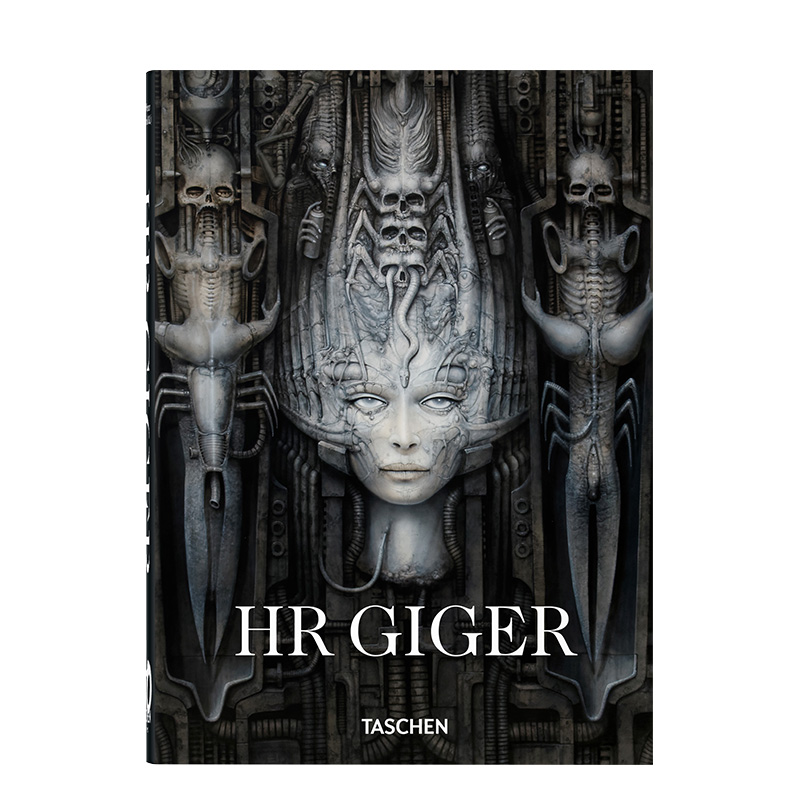 【现货】塔森TASCHEN HR Giger异形之父hr吉格尔45周年精装异型美术集赛博朋克插绘画册抽象黑暗迷幻艺术作品