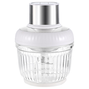 电动绞肉机家用小型肉馅搅拌机辅食机婴儿宝宝料理机蒜泥搅碎机