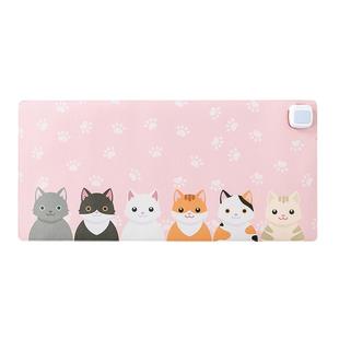 冬天加热暖手鼠标垫冬季鼠标套保暖电脑男超大加厚电热发热取暖可爱女生护手腕桌垫暖手宝桌面学生写字写作业