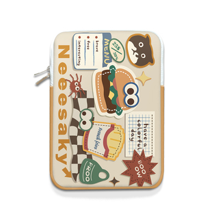 SUYA苏雅可爱卡通笔记本电脑内胆包适用联想小新air14寸保护套华为15.6苹果mac13平板ipad收纳包惠普戴尔小米