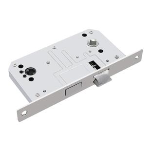 防火门锁锁体通道过门道消防安全大门执手门锁具配件不锈钢锁整套