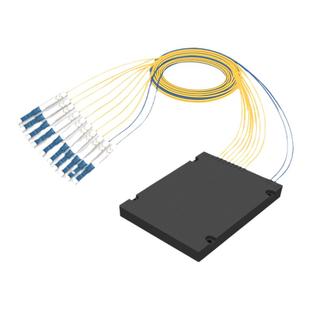 奥康达电信级2分4/8/16光纤分路器分光器单模方头SC/UPC 光纤分光器二/16尾纤分线器 2分32盒式SC/UPC LC