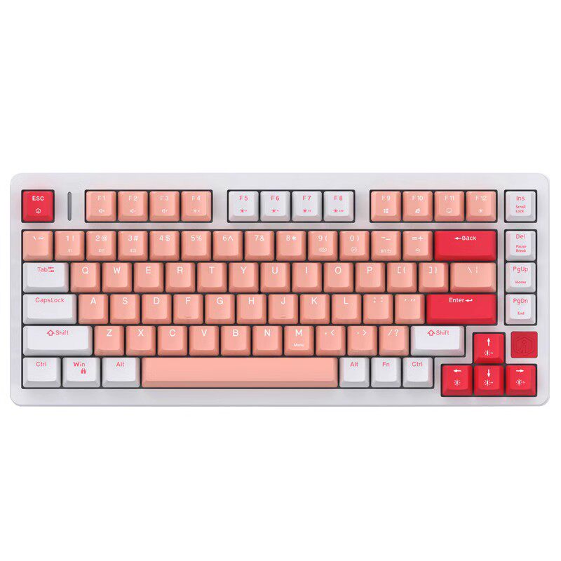 艾石头FEpro75三模RGB热插拔无线机械键盘红轴笔记本蓝牙无线游戏