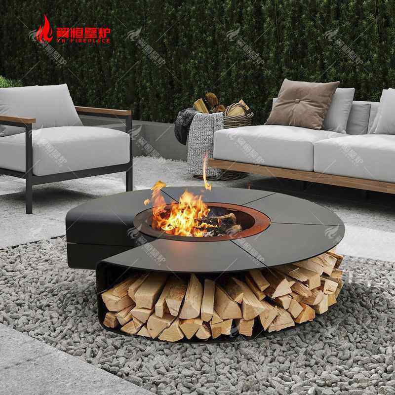 工厂直销烧烤桌户外庭院火炉别墅民宿家用围炉煮茶取暖篝火炉院子,住宅家具,庭院烤火炉,淘宝优惠券,粉丝福利购,淘宝优惠卷