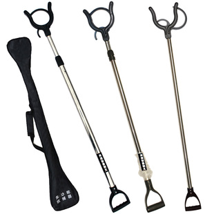 龙之谷防暴U型脚叉多功能塑料伸缩锁脚器带锁防爆抓捕叉脚刚叉子