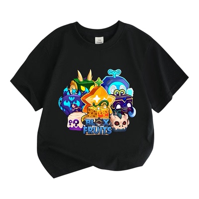 卡通男女童装夏季短袖T恤纯棉