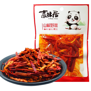 素味居山椒四川即食麻辣下饭菜