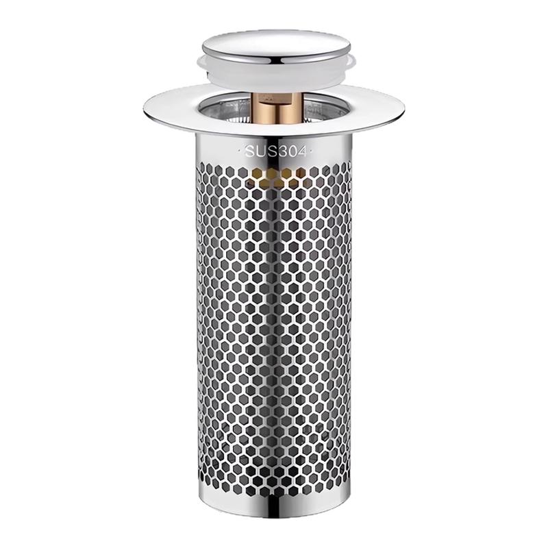 不锈钢防臭过滤下水器