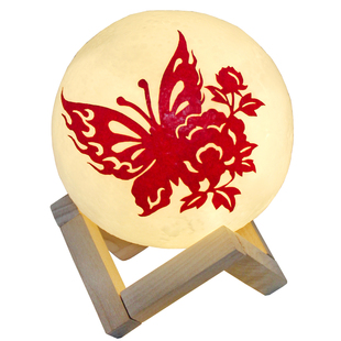 母亲节手工diy剪纸台灯成人老年人沙龙社区妈妈非遗活动实用礼物