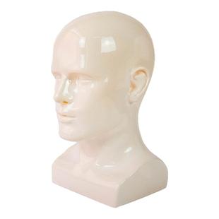 CHUANSHANG假人头展示头模带肩膀模特头帽子头巾围巾眼镜展示架