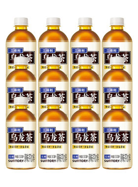 SUNTORY/三得利乌龙茶茉莉乌龙饮料350ml*12瓶无糖微甜泡茶茶叶