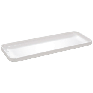 密胺长方形盘子酒店餐厅寿司盘刺身摆盘白色创意火锅长条平盘商用