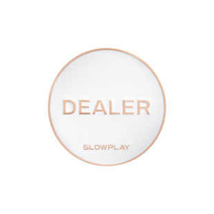 SLOWPLAY德州扑克哥德尔系列高端DealerButton专业庄码专用锌合金