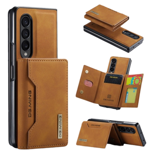 适用三星Galaxy ZFold7/6/5手机壳商务休闲保护套fold4/3折叠屏磁吸插卡包w24/26皮套外壳w23/w22钱包款支架