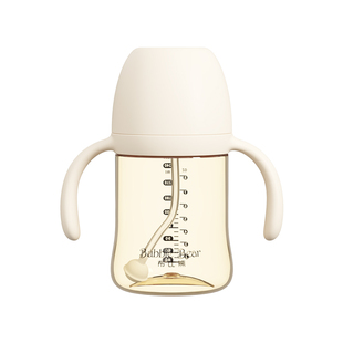 【抖音同款】布比熊PPSU直饮奶瓶学饮耐摔防胀气1-3岁宝宝吸管杯