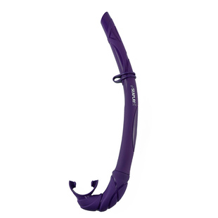 湿式呼吸管自由潜可折叠收纳潜水呼吸器渔猎便携硅胶软管浮潜装备