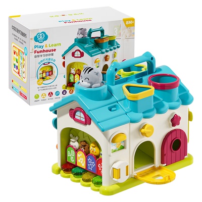 谷雨早教益智多面体妙妙屋忙碌盒