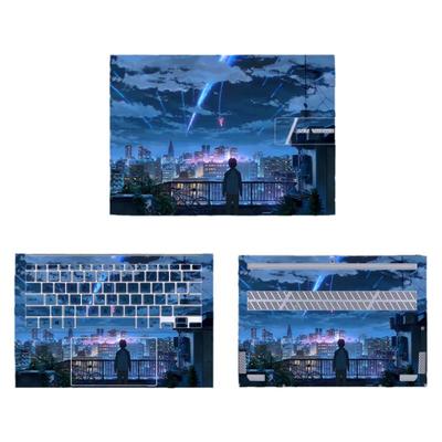 华硕无畏电脑贴纸大州牛定制简约