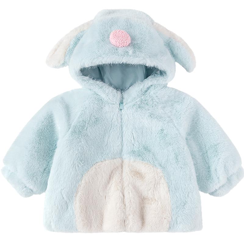 巴拉巴拉宝宝秋冬加厚棉服