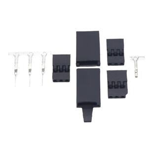 JST插头 JR杜邦3P信号线舵机 SM2P 2-6S平衡头锂电池电源端子胶壳