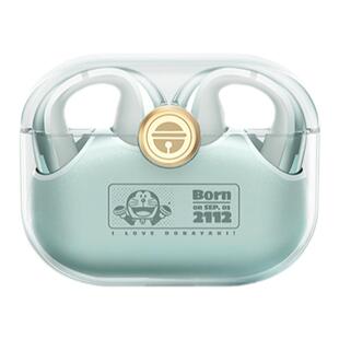 ROCK哆啦A梦耳夹式蓝牙耳机真无线不入耳开放式非骨传导运动防水